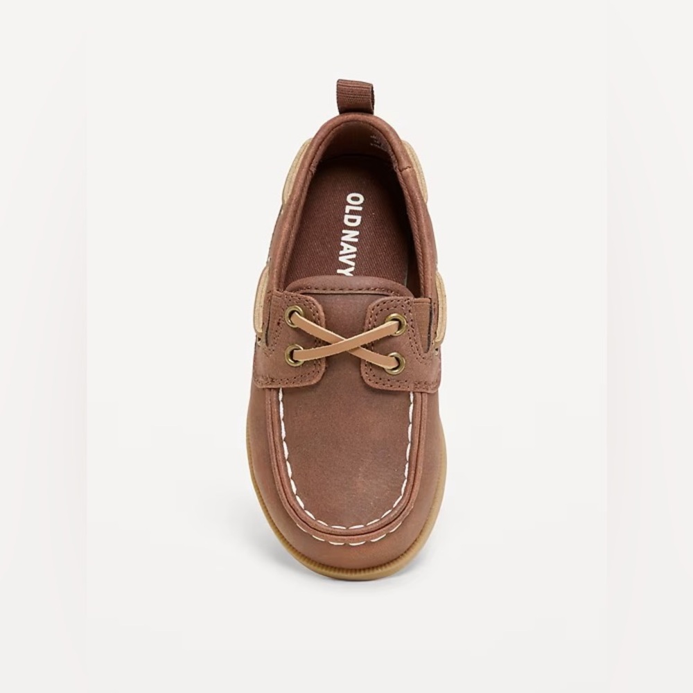 Old Navy Brown Kids' Deck Shoes - Picture 2 of 10